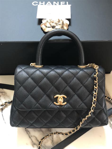 chanel coco top handle small.